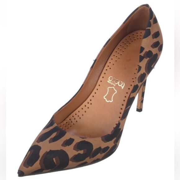 Louis Vuitton Printed Satin Heels - Picture 3 of 7